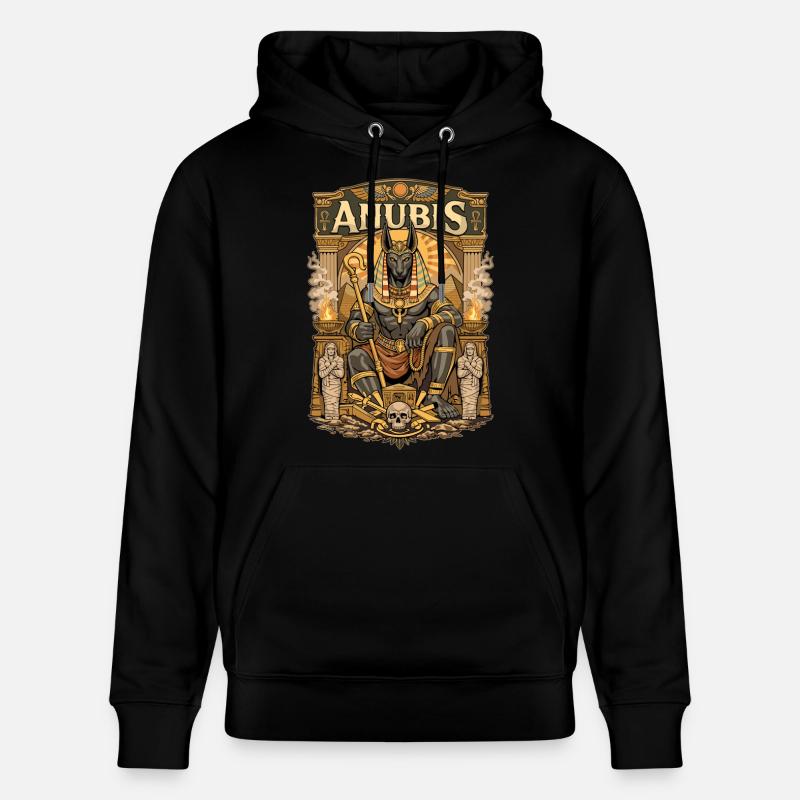 Trône d’Anubis - Sweat à capuche bio CRUISER Stanley/Stella Unisexe - noir