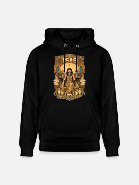 Throne of ISIS - Stanley/Stella CRUISER Unisex Organic Hoodie - black