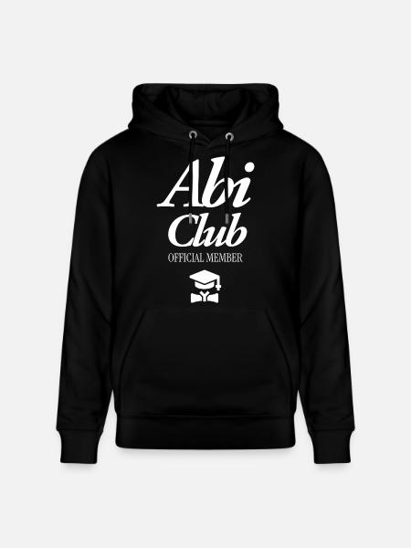 Abi Club Official Member - Stanley/Stella CRUISER Unisex Organic Hoodie - black
