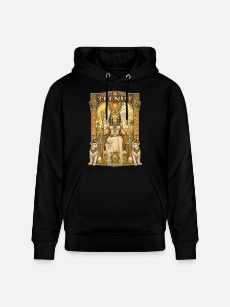 TEFNUT Throne - Stanley/Stella CRUISER Unisex Organic Hoodie - black