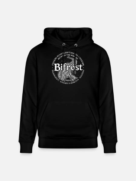Bifröst v2 - Stanley/Stella CRUISER Unisex Organic Hoodie - black