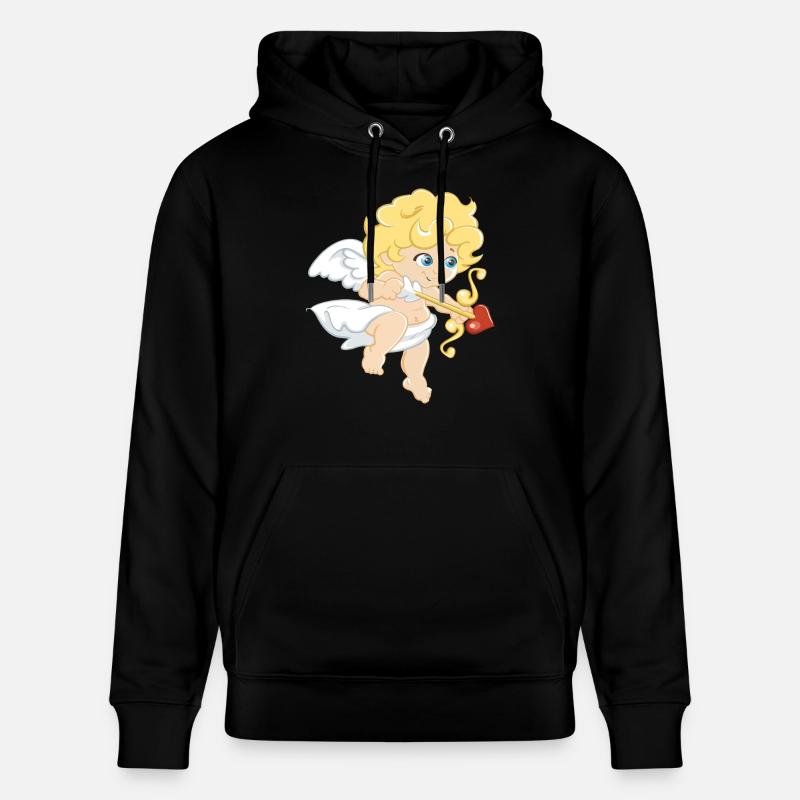 Cupidon - Sweat à capuche bio CRUISER Stanley/Stella Unisexe - noir