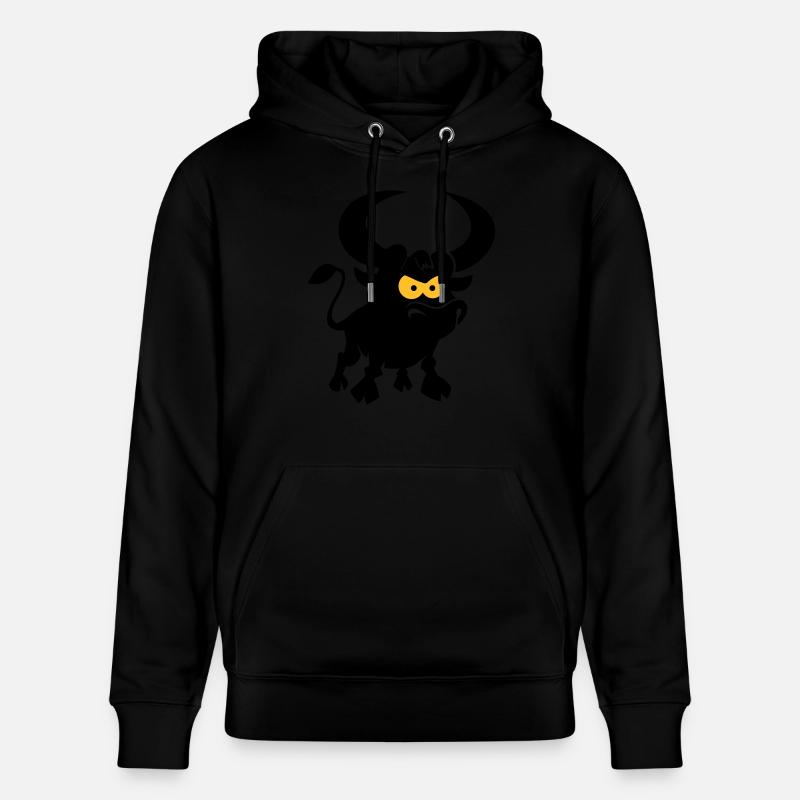 vl087b_stier_2c - Sweat à capuche bio CRUISER Stanley/Stella Unisexe - noir