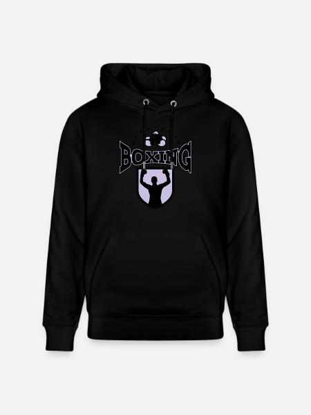boxing - Sweat à capuche bio CRUISER Stanley/Stella Unisexe - noir