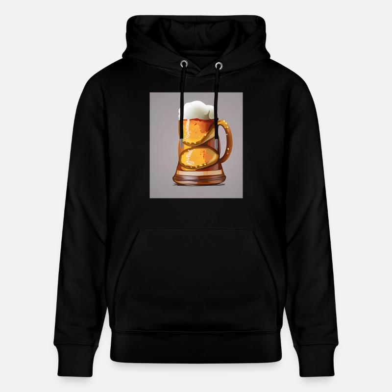 Biere Bretzel - Sweat à capuche bio CRUISER Stanley/Stella Unisexe - noir