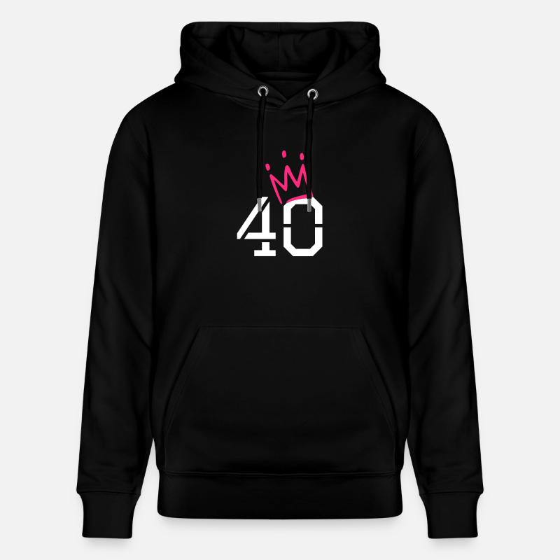 40 - Sweat à capuche bio CRUISER Stanley/Stella Unisexe - noir