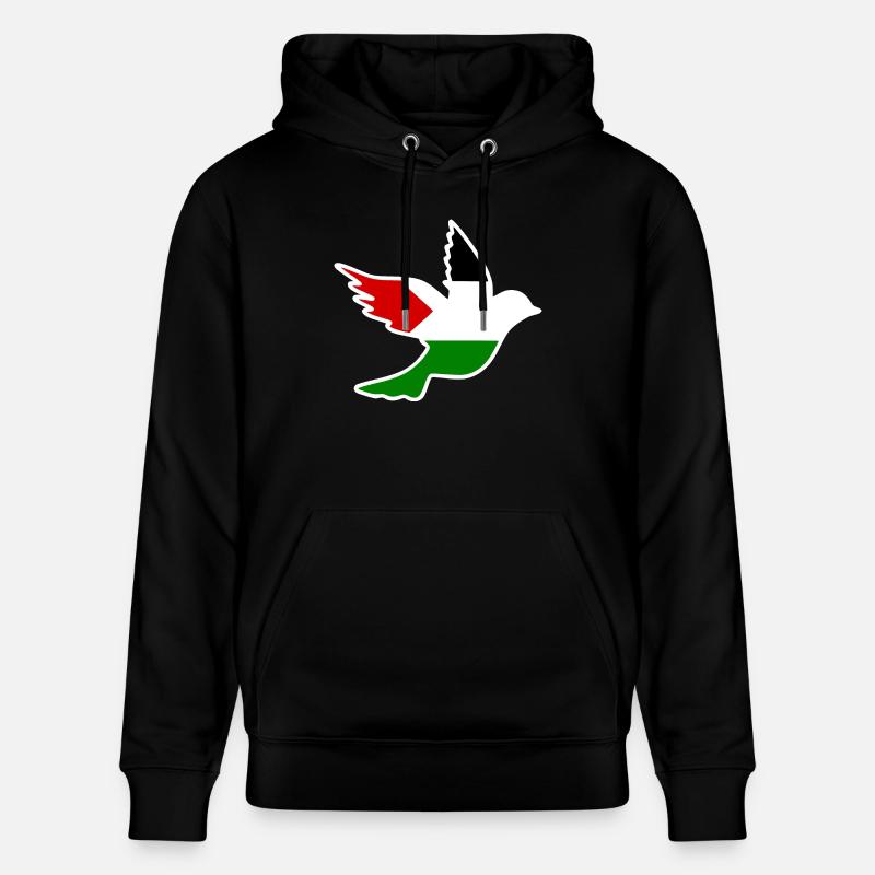 Free palestine - Sweat à capuche bio CRUISER Stanley/Stella Unisexe - noir