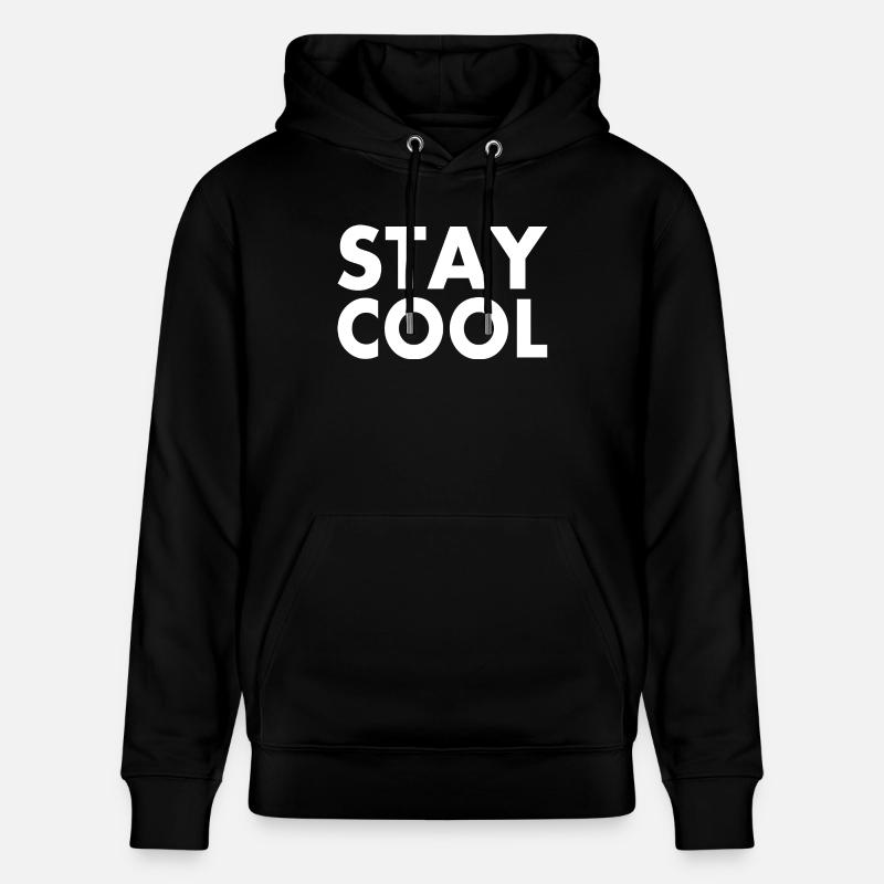Stay cool - Sweat à capuche bio CRUISER Stanley/Stella Unisexe - noir