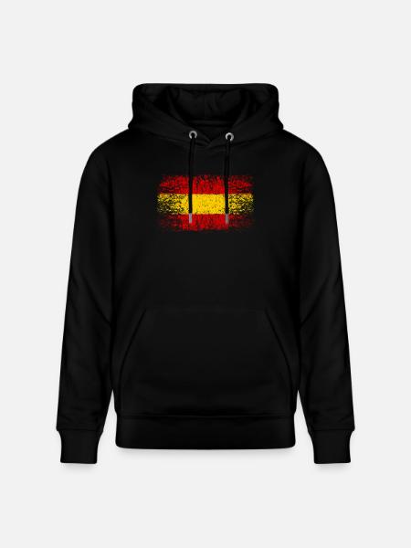 Spain 002 AllroundDesigns - Stanley/Stella CRUISER Unisex Organic Hoodie - black