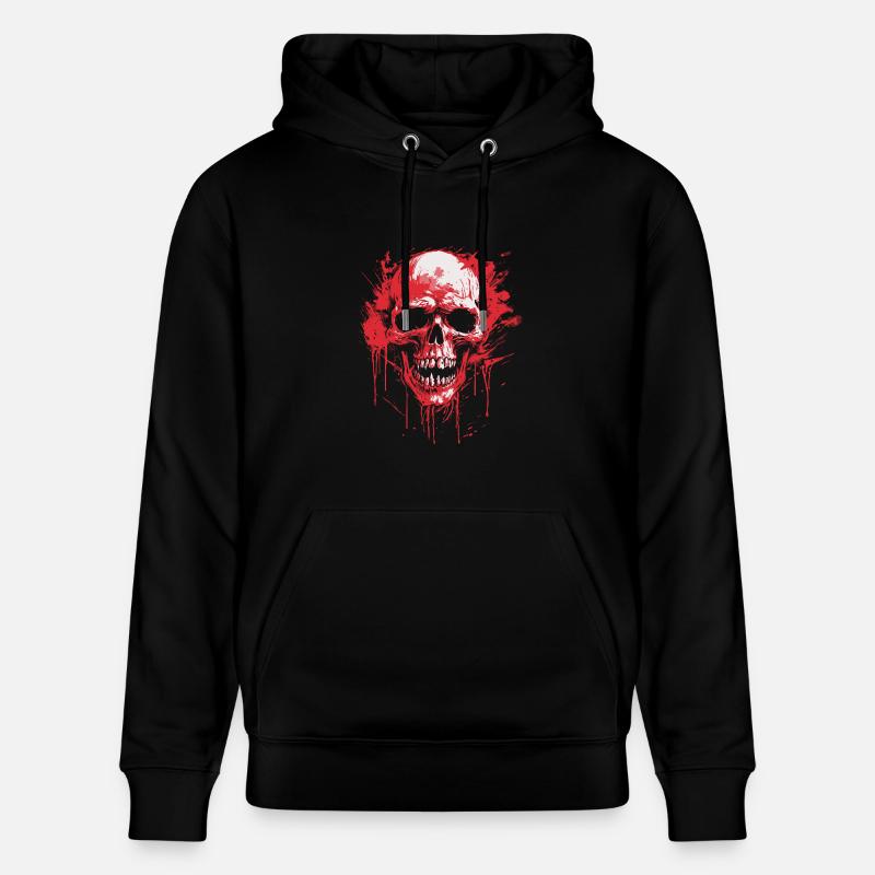 Crâne - Sweat à capuche bio CRUISER Stanley/Stella Unisexe - noir