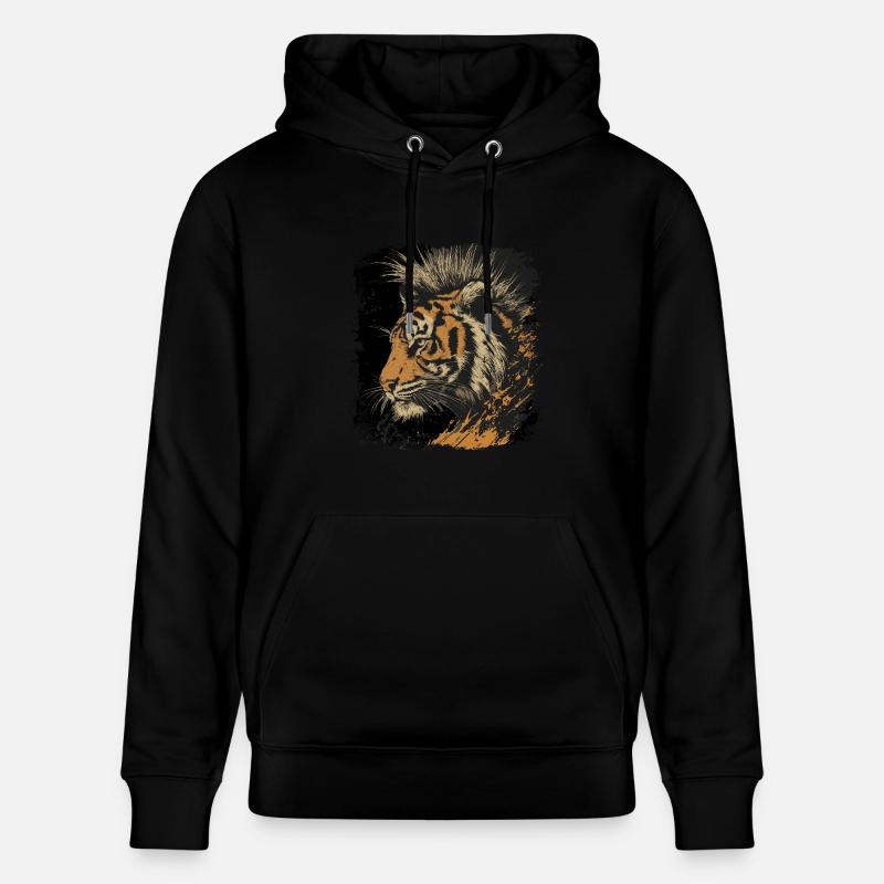 Tigerpunk - Stanley/Stella Unisex Bio-Hoodie CRUISER - Schwarz