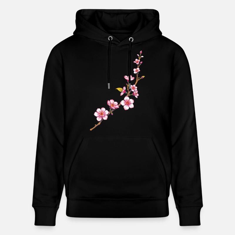 Fleur - Sweat à capuche bio CRUISER Stanley/Stella Unisexe - noir