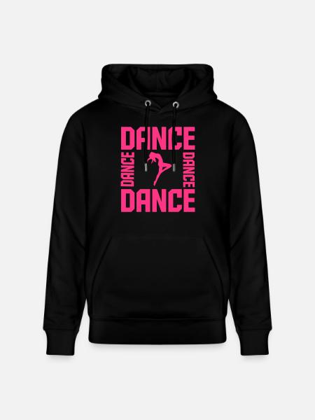 Dance - Stanley/Stella CRUISER Unisex Organic Hoodie - black