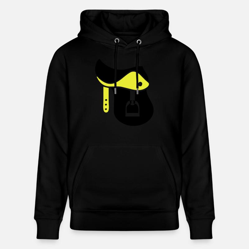 sattel_02 - Sweat à capuche bio CRUISER Stanley/Stella Unisexe - noir