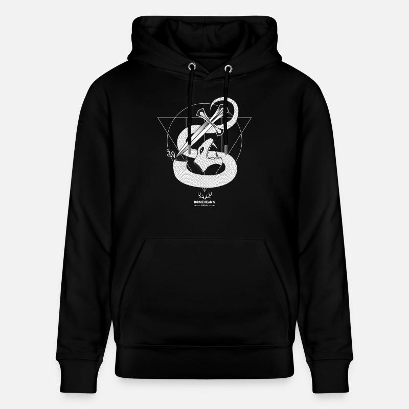 SNAKEHEAD - Stanley/Stella Unisex Bio-Hoodie CRUISER  - Schwarz