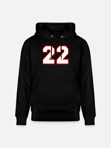 22 - Sweat à capuche bio CRUISER Stanley/Stella Unisexe - noir