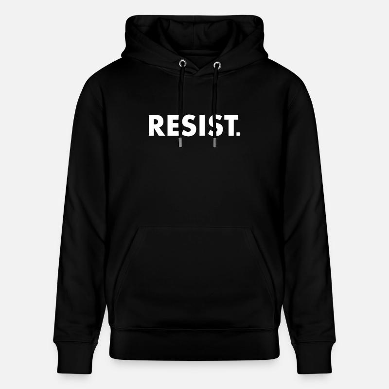 Resist - Sweat à capuche bio CRUISER Stanley/Stella Unisexe - noir