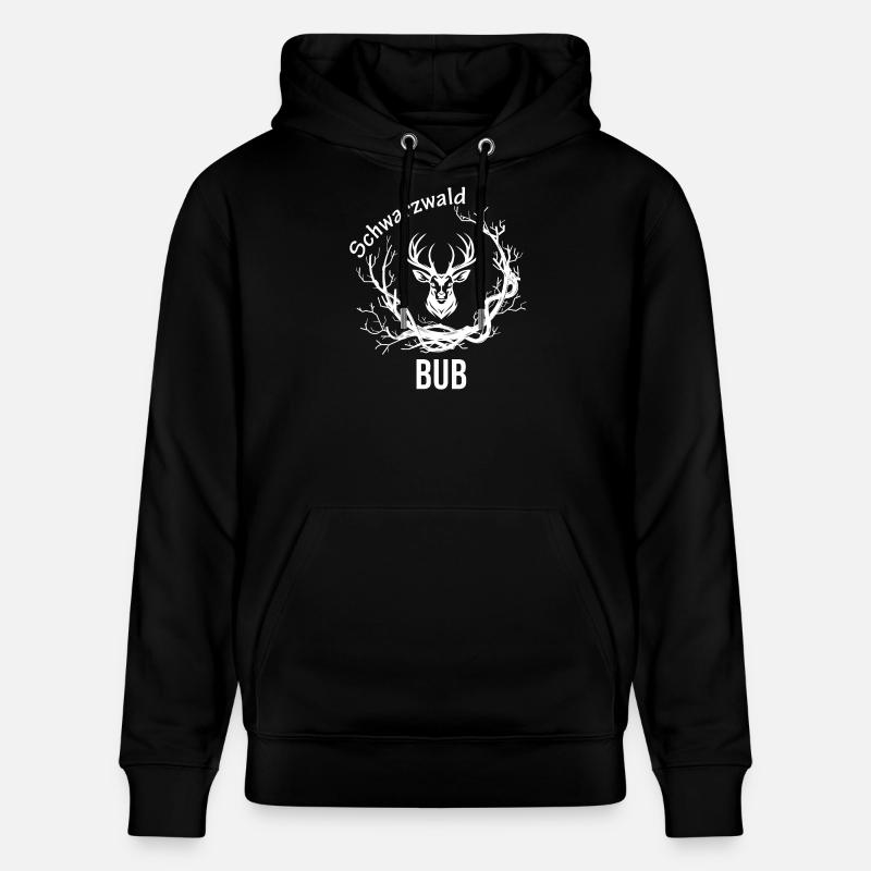 Schwarzwald Bub - Stanley/Stella Unisex Bio-Hoodie CRUISER  - Schwarz
