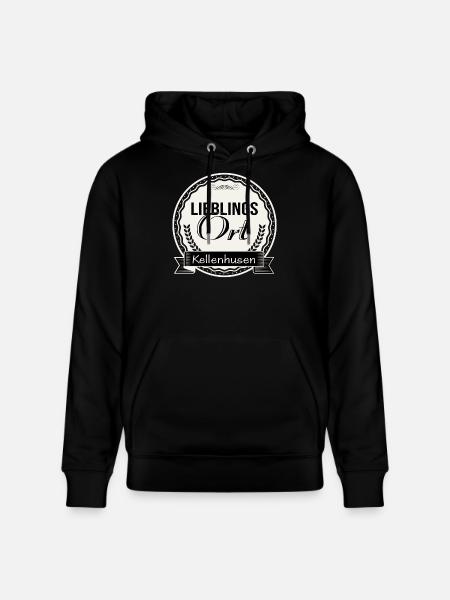 Lieblingsort Kellenhusen - Stanley/Stella Unisex Bio-Hoodie CRUISER  - Schwarz
