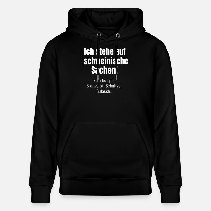 Trucs de cochon - Sweat à capuche bio CRUISER Stanley/Stella Unisexe - noir