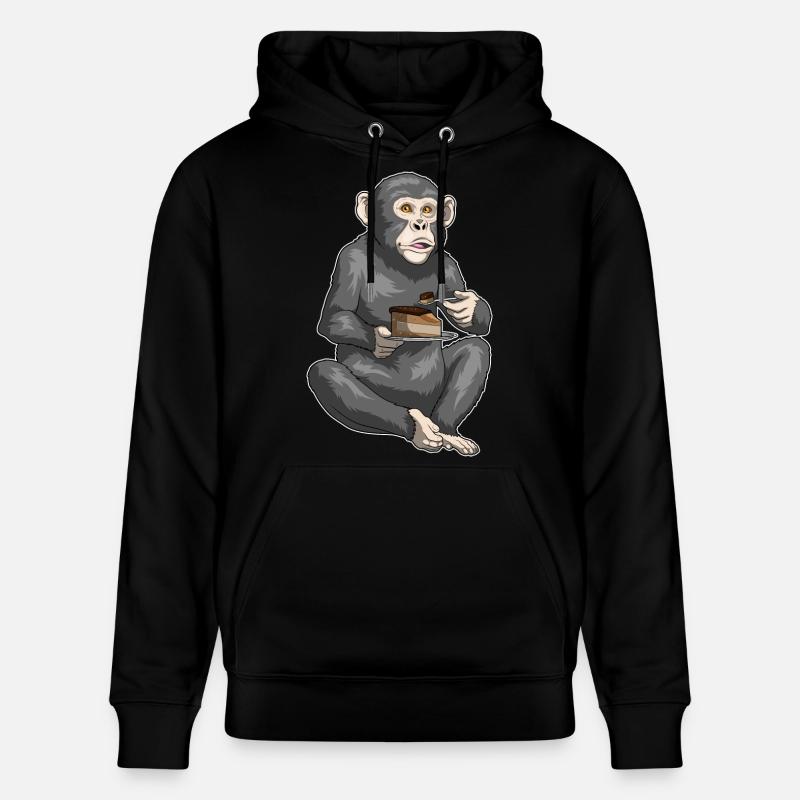 Gâteau de singe - Sweat à capuche bio CRUISER Stanley/Stella Unisexe - noir