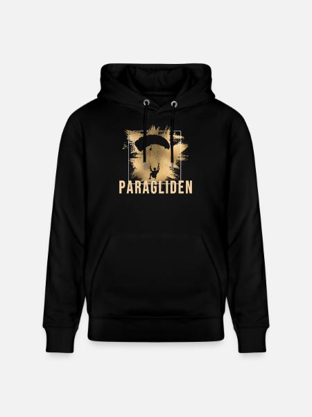Paragliden - Stanley/Stella Unisex Bio-Hoodie CRUISER - Schwarz