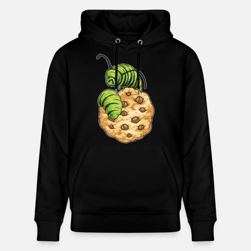 Raupe Cookie - Stanley/Stella Unisex Bio-Hoodie CRUISER - Schwarz