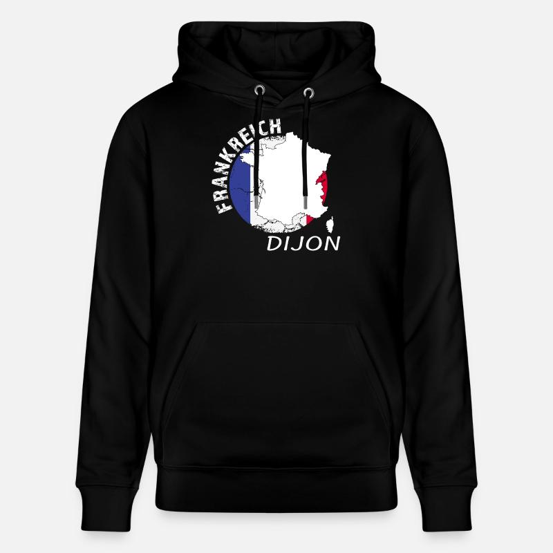 Dijon - Sweat à capuche bio CRUISER Stanley/Stella Unisexe - noir