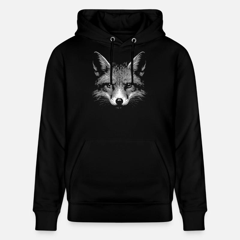 Rotfuchs - Stanley/Stella Unisex Bio-Hoodie CRUISER  - Schwarz