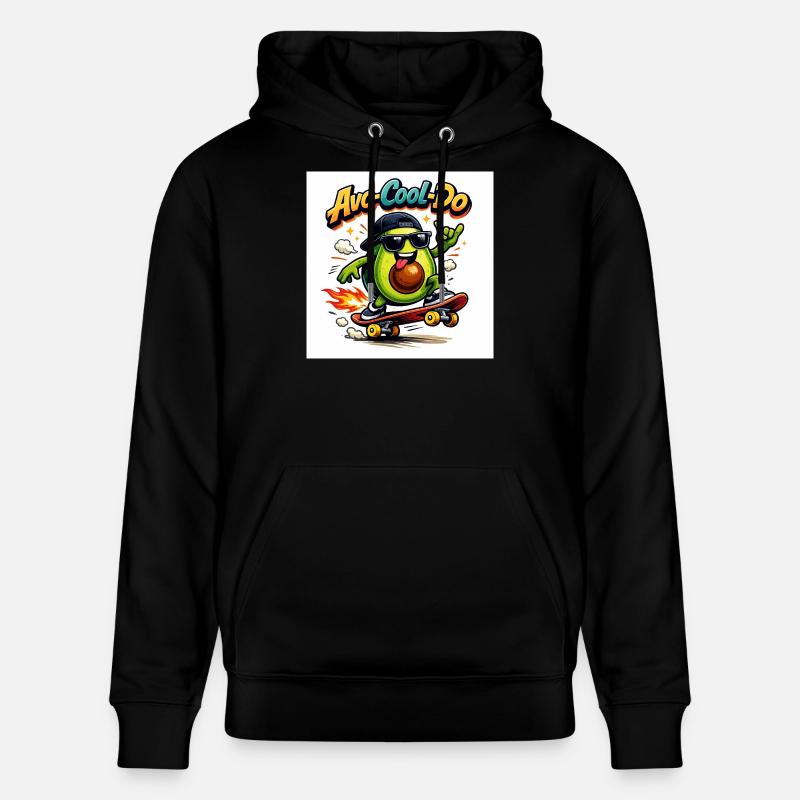 Avacooldo – Stay Chill” - Sweat à capuche bio CRUISER Stanley/Stella Unisexe - noir