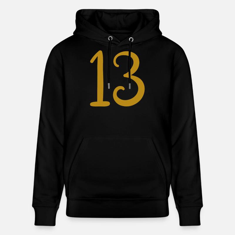 13 - Sweat à capuche bio CRUISER Stanley/Stella Unisexe - noir