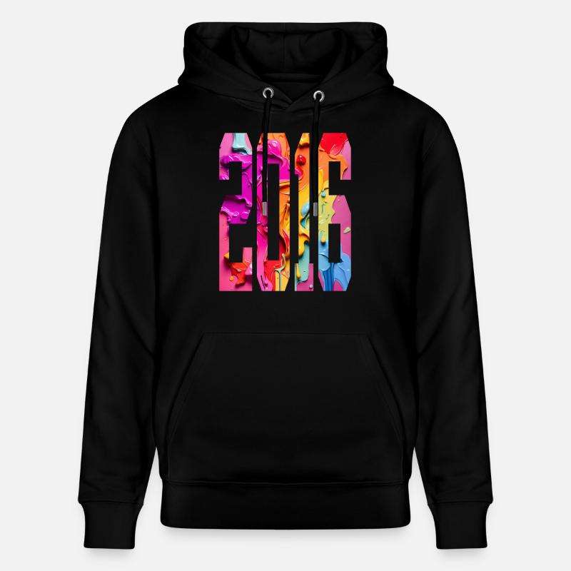 BUNT 10E ANNIVERSAIRE 2016 - Sweat à capuche bio CRUISER Stanley/Stella Unisexe - noir