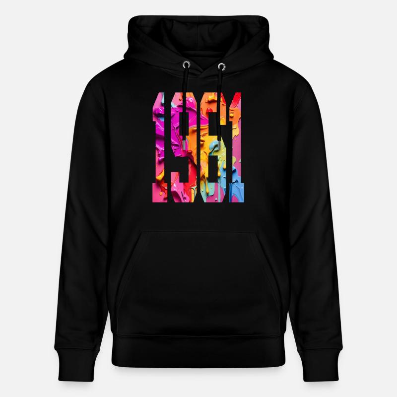 BUNT 65E ANNIVERSAIRE 1961 - Sweat à capuche bio CRUISER Stanley/Stella Unisexe - noir