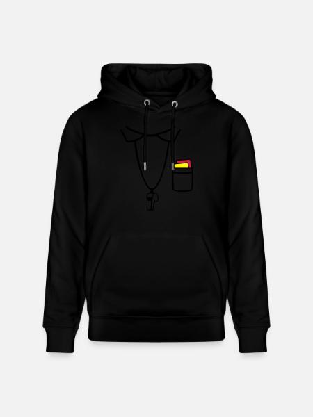 Referee - Stanley/Stella CRUISER Unisex Organic Hoodie - black