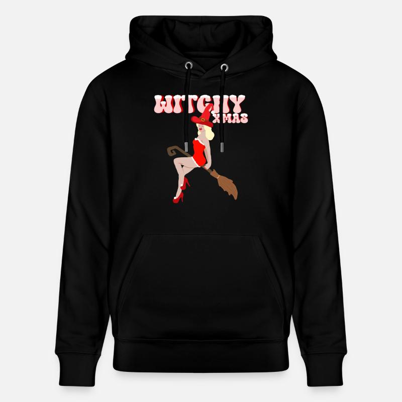 Witchy Christmas - Sweat à capuche bio CRUISER Stanley/Stella Unisexe - noir