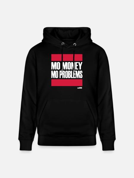 PROBLÈMES PLUS PLUS D'ARGENT - Sweat à capuche bio CRUISER Stanley/Stella Unisexe - noir