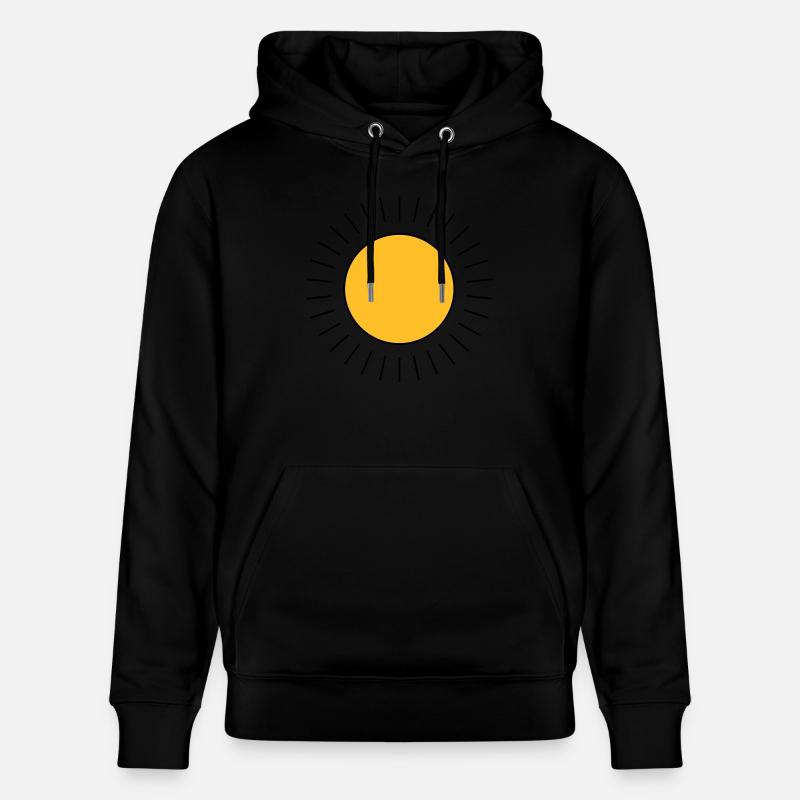 Soleil - Sweat à capuche bio CRUISER Stanley/Stella Unisexe - noir