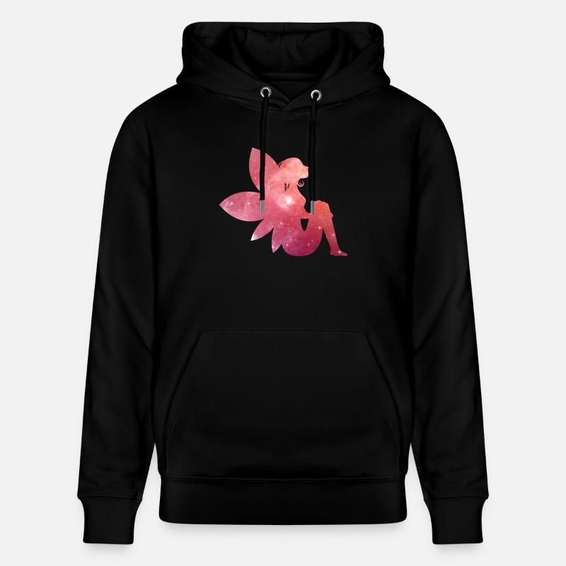 fée - Fée - Sweat à capuche bio CRUISER Stanley/Stella Unisexe - noir