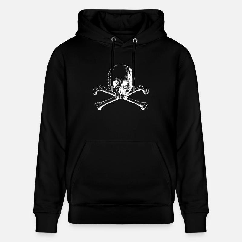 gekreuzte Knochen - Sweat à capuche bio CRUISER Stanley/Stella Unisexe - noir