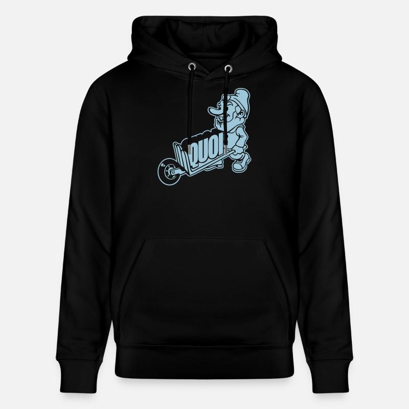 Nain porte quoi - Sweat à capuche bio CRUISER Stanley/Stella Unisexe - noir