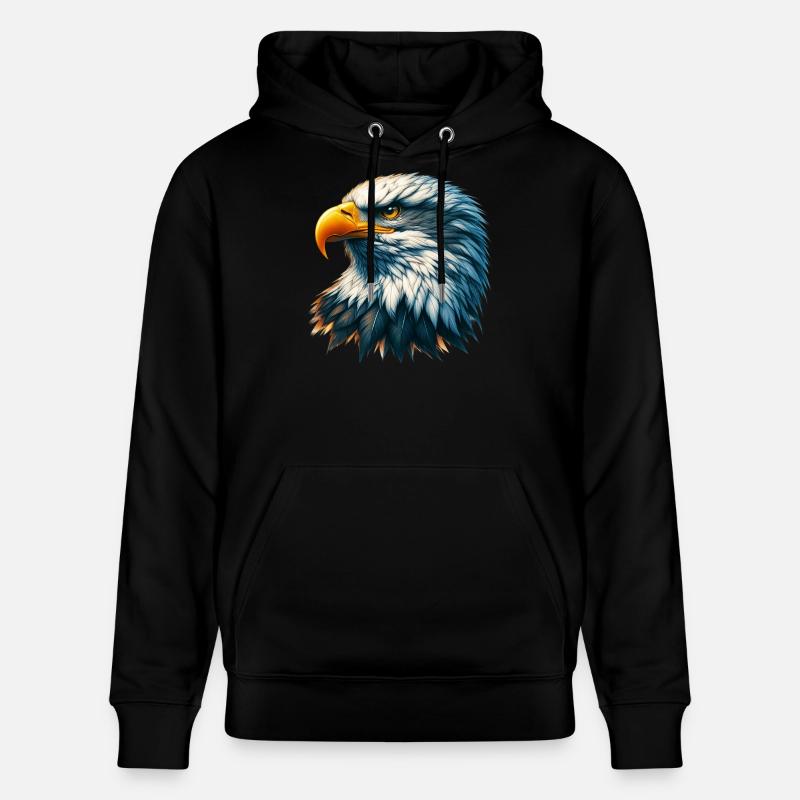 Aigle - Sweat à capuche bio CRUISER Stanley/Stella Unisexe - noir