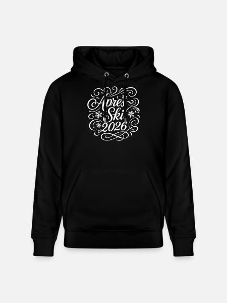 Après-ski 2026 - Stanley/Stella CRUISER Unisex Organic Hoodie - black