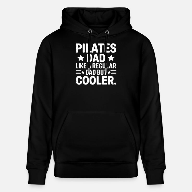 Glacière pour papa en Pilates - Sweat à capuche bio CRUISER Stanley/Stella Unisexe - noir