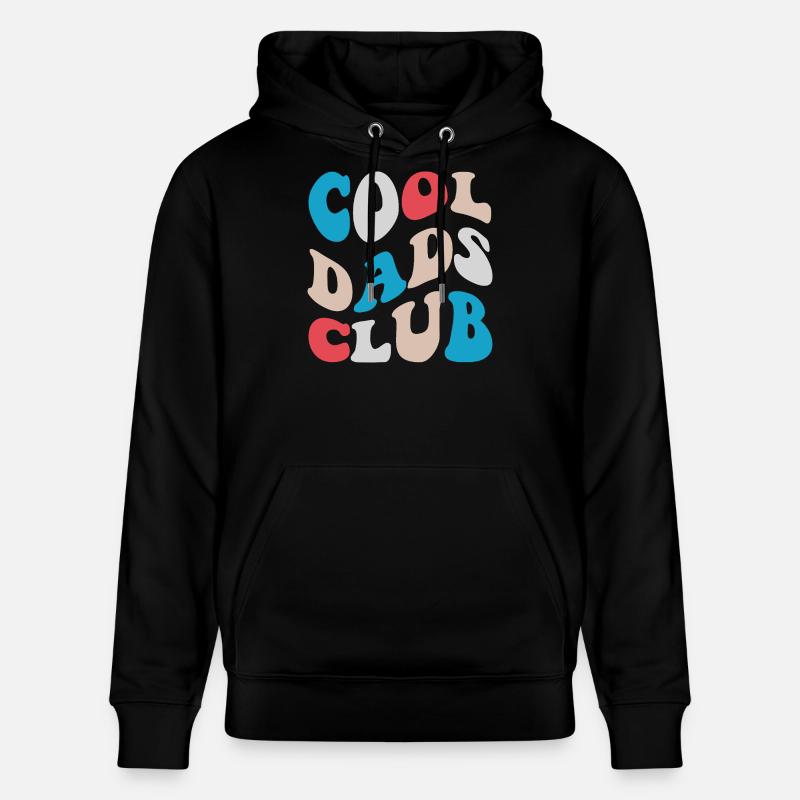Cool Dads Club Style Rétro 2026 - Sweat à capuche bio CRUISER Stanley/Stella Unisexe - noir