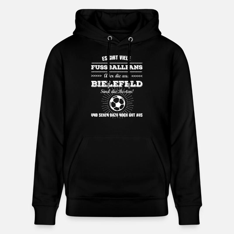 Bielefeld - Stanley/Stella Unisex Bio-Hoodie CRUISER  - Schwarz