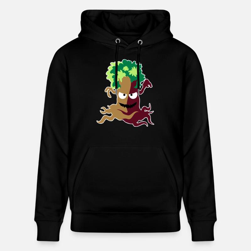 Erd-Elementar - Stanley/Stella Unisex Bio-Hoodie CRUISER  - Schwarz