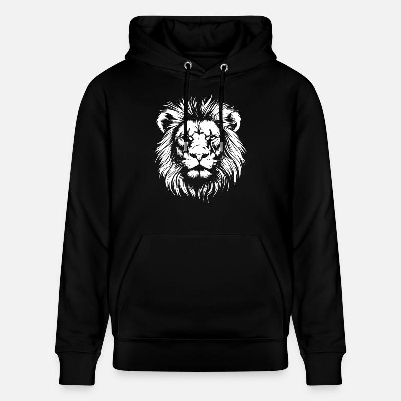 Lion - Sweat à capuche bio CRUISER Stanley/Stella Unisexe - noir