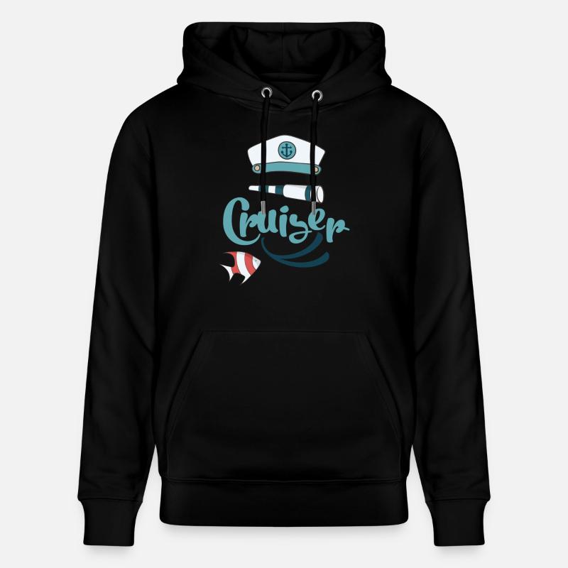 croisière - Sweat à capuche bio CRUISER Stanley/Stella Unisexe - noir