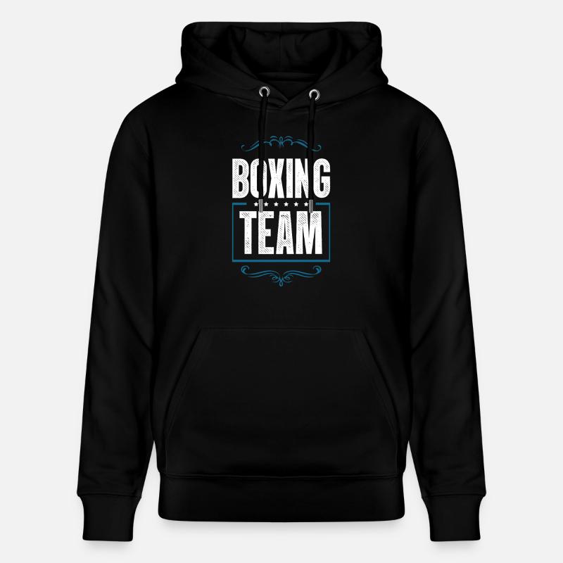 Équipe de boxe - Sweat à capuche bio CRUISER Stanley/Stella Unisexe - noir
