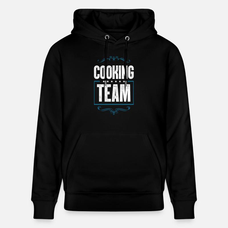 Équipe de cuisine - Sweat à capuche bio CRUISER Stanley/Stella Unisexe - noir